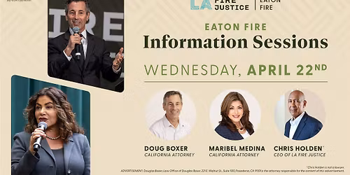 Eaton Fire Information Session