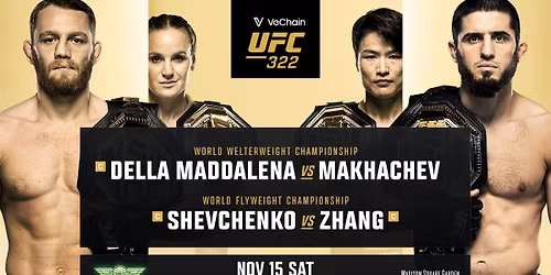 UFC 322 - PPV Event: Della Maddalena vs. Makhachev