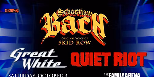 Sebastian Bach  Great White & Quiet Riot