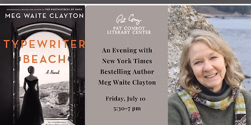 Author Event: NY Times Bestselling Author Meg Waite Clayton