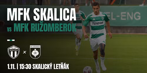 13. kolo: Skalica vs MFK Ru\u017eomberok