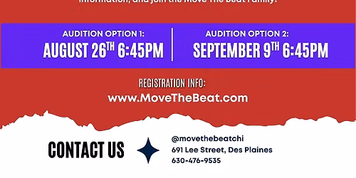 MTB Competitive Dance Company Audition #2