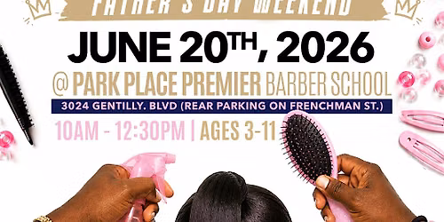 Girl Dads Hair Class