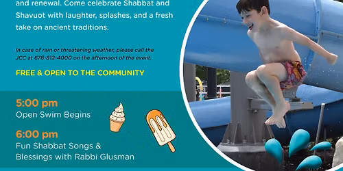 Dive Into Shabbat - Shavuot Celebration