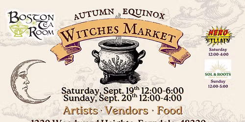Autumn Equinox Witches Market