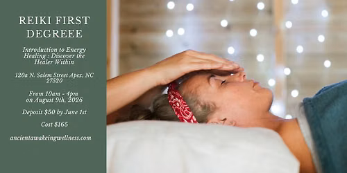 Reiki First Degree (Shoden)