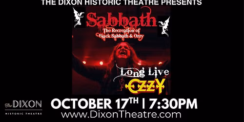 Sabbath | The Recreation of Black Sabbath & Ozzy