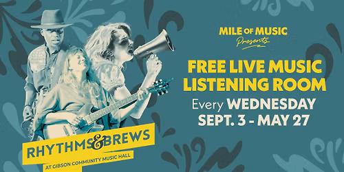 MONDAY Rhythms & Brews: Michael Murphy & Friends & Family