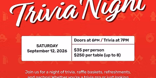 Centre Square Fire Company Trivia Night