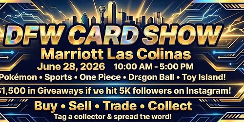 DFW Card Show Bringing Both Worlds Together