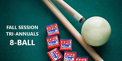 Fall Session 8-Ball Tri-Annuals