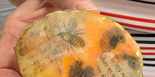 Intro to Encaustic: Wax magnets