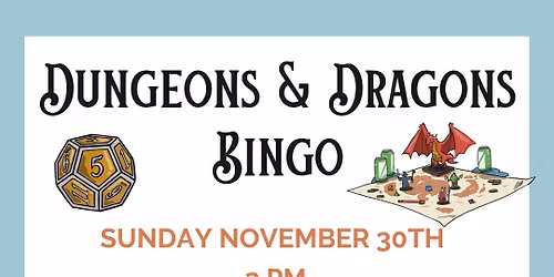Dungeons & Dragons Bingo
