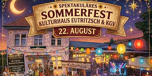 Sommerfest im Kulturhaus und KGV