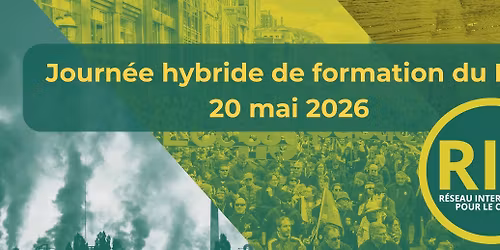 Journ\u00e9e hybride de formation du R\u00e9seau intersyndical pour le climat