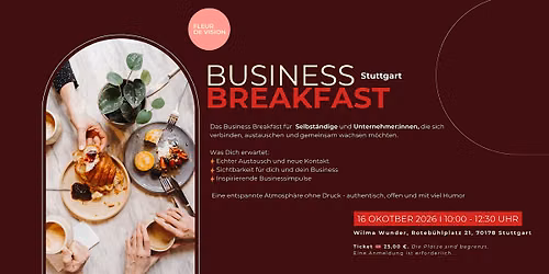 Business Breakfast Stuttgart I Vol. 1