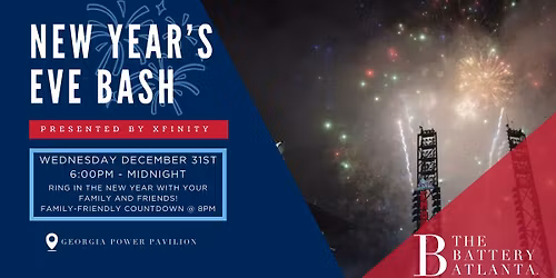 New Year's Eve Bash at The Battery Atlanta Presented by Xfinity