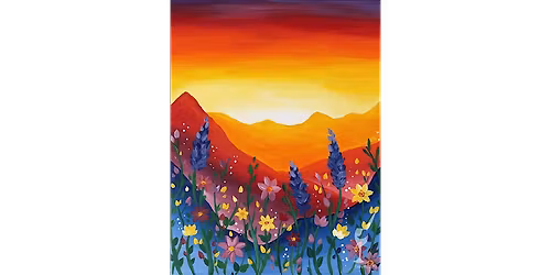 Wildflowers at the Mountains - Paint and Sip in Denver | Classpop!\u2122