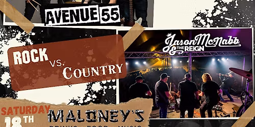 Jason McNabb & Avenue 55 presale reserved tables