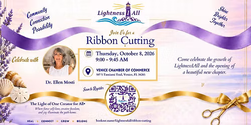 Lightness1All, LLC Ribbon Cutting