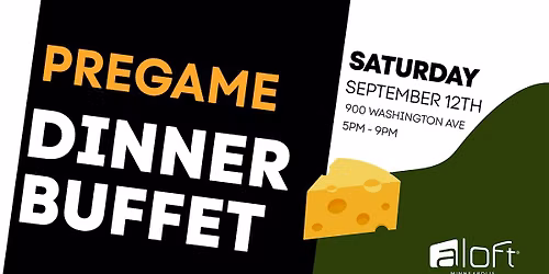 Vikings vs. Packers Kickoff Tailgate Buffet at Aloft Minneapolis