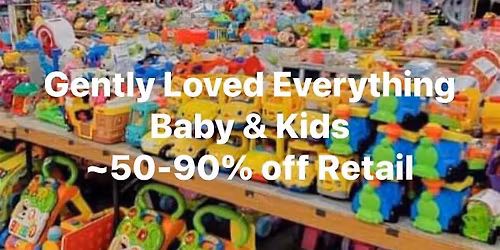 HUGE KIDS\u2019 SALE-JBF BA \u2022 April 17-19 (PRESALE April 16)