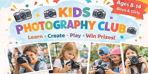 Kids Photography Club - May 3rd, 2026
