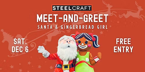 Long Beach Holiday Bash with Santa & Gingerbread Girl