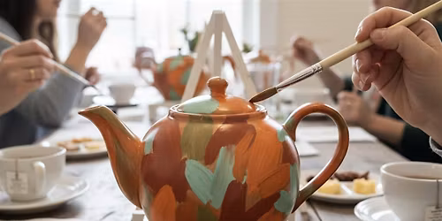 Thankful & Brewing: Teapot Paint & Sip