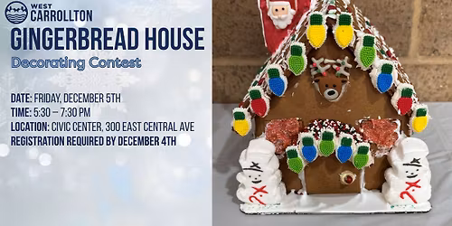 Gingerbread Decorating Contest