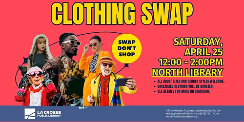 Adult Spring and Summer Clothing Swap