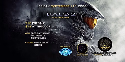 Halo 2 LAN Competition at CHUBBY CHEEKS TEMECULA, CA
