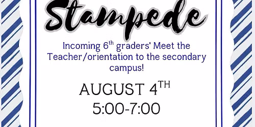 6th Grade Stampede