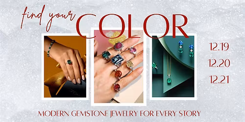 Find Your Color: A Celebration of Natural Gemstone Jewelry
