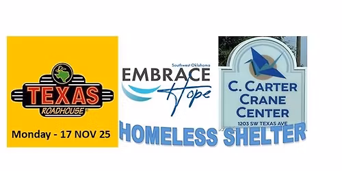 Texas Roadhouse Dine & Donate w\/raffle prizes!