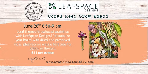 Growboard - Coral Reef Themed