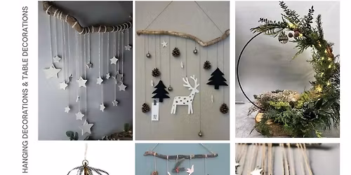 Christmas Decorations Workshop (Hanging & Table)