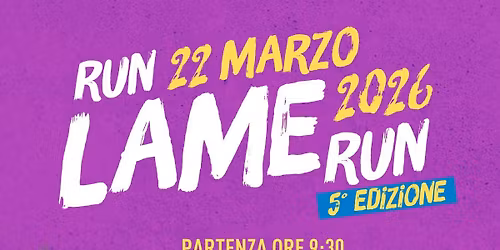 Run Lame Run Quinta edizione
