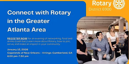 How to Join Rotary In The Greater Atlanta Area