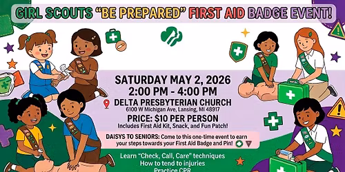 "Be Prepared" First Aid Badge Event