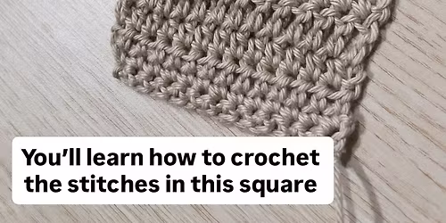 Beginner\u2019s Crochet Class