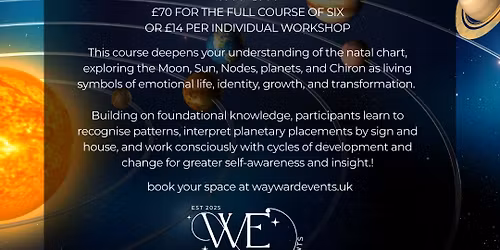 Intermediate Astrology Course - Workshop Five