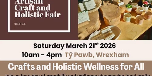 Artisan Craft and Holistic Fair