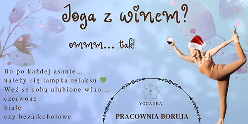 Miko\u0142ajkowa Joga z Winem, ommm\u2026 tak! \ud83e\uddd8\ud83c\udffb\u200d\u2640\ufe0f\ud83e\uddd8\ud83c\udffb\u200d\u2642\ufe0f\ud83c\udf77