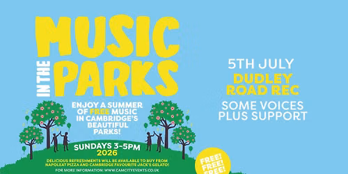 Dudley Road Rec - Some Voices Choir + support - Music In The Parks