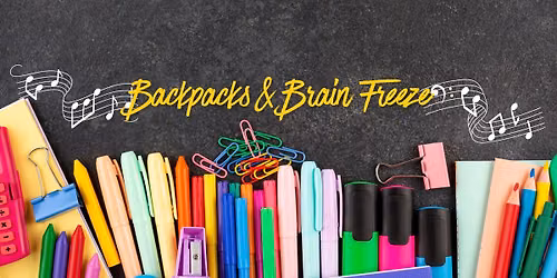 school supply giveaway\/Ice scream social