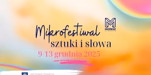 Mikrofestiwal sztuki i s\u0142owa - kreatywne warsztaty \u2728