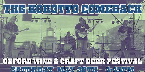The Kokotto Comeback @ Oxford Wine & Craft Beer Festival