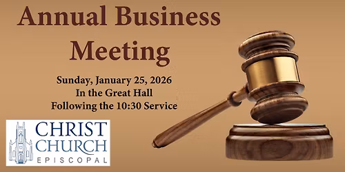 Annual Business Meeting