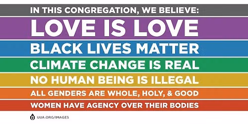 Universalist LGBTQ+ Pride Service 2026